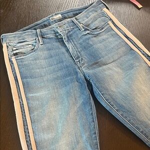 MOTHER slim jeans with side details